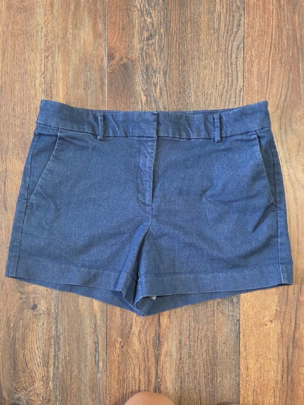 LOFT Riviera Women's Blue Shorts Size 8 Tailored Casual Summer